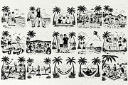 Beach Scenes SVG Graphics, a Seasonal Illustration by DENIDigitalArtSudio (Thumbnail 7 of 8)
