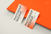 Business Card Mockup, a Product Mockup by Renderteam (Thumbnail 5 of 6)