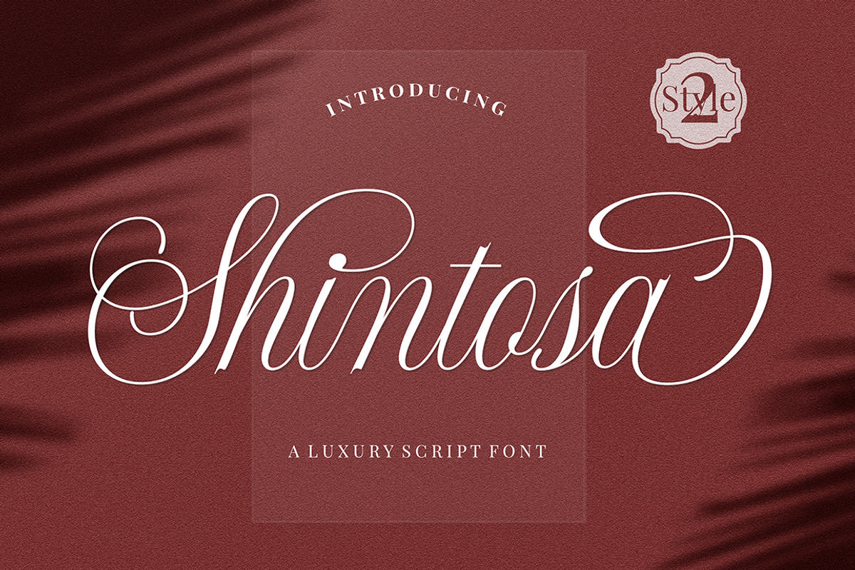 Shintosa Script, a Script Font by Picatype Studio (Photo 1 of 8)
