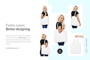 Canvas Tote Bag Mock-ups Set DEMO, a Books & Magazine Mockup by Apparel_Mockups (Thumbnail 6 of 22)