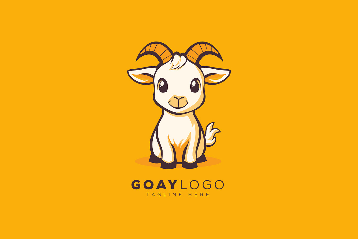 Goat Logo, a Branding & Logo Template by Xoovion