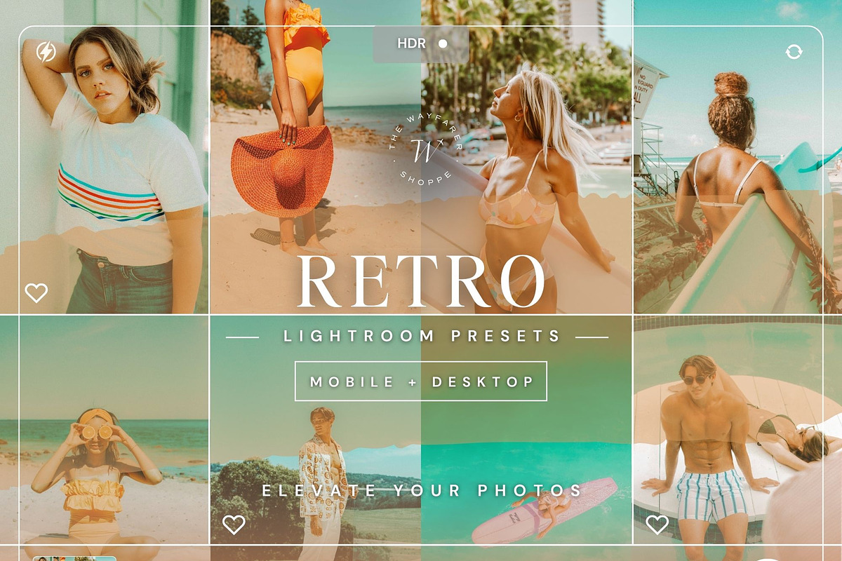 100+ Summer Film Lightroom Presets, a Preset Add-On by TheWayfarerShoppe (Photo 2 of 7)