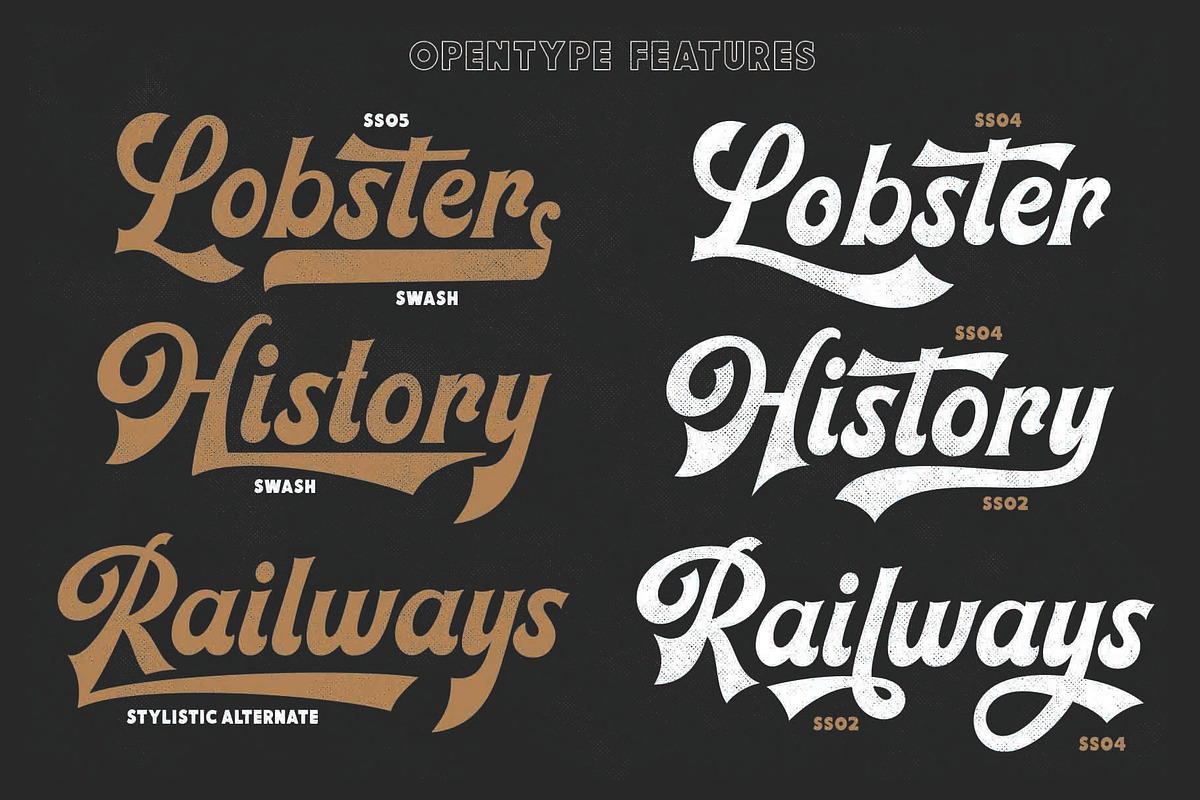Local Goods Font, a Font by HRDR (Photo 9 of 10)