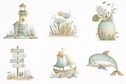 Whimsical Spring Hedgehog Clipart, an Illustration by DreamArtGraphic (Thumbnail 5 of 8)