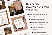 Instagram Post Template Boho Canva, a Social Media Template by HerstedHertz (Thumbnail 9 of 9)