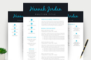 Resume/CV & Cover Letter Template, a Resume Template by TemplateCrafts (Thumbnail 1 of 3)