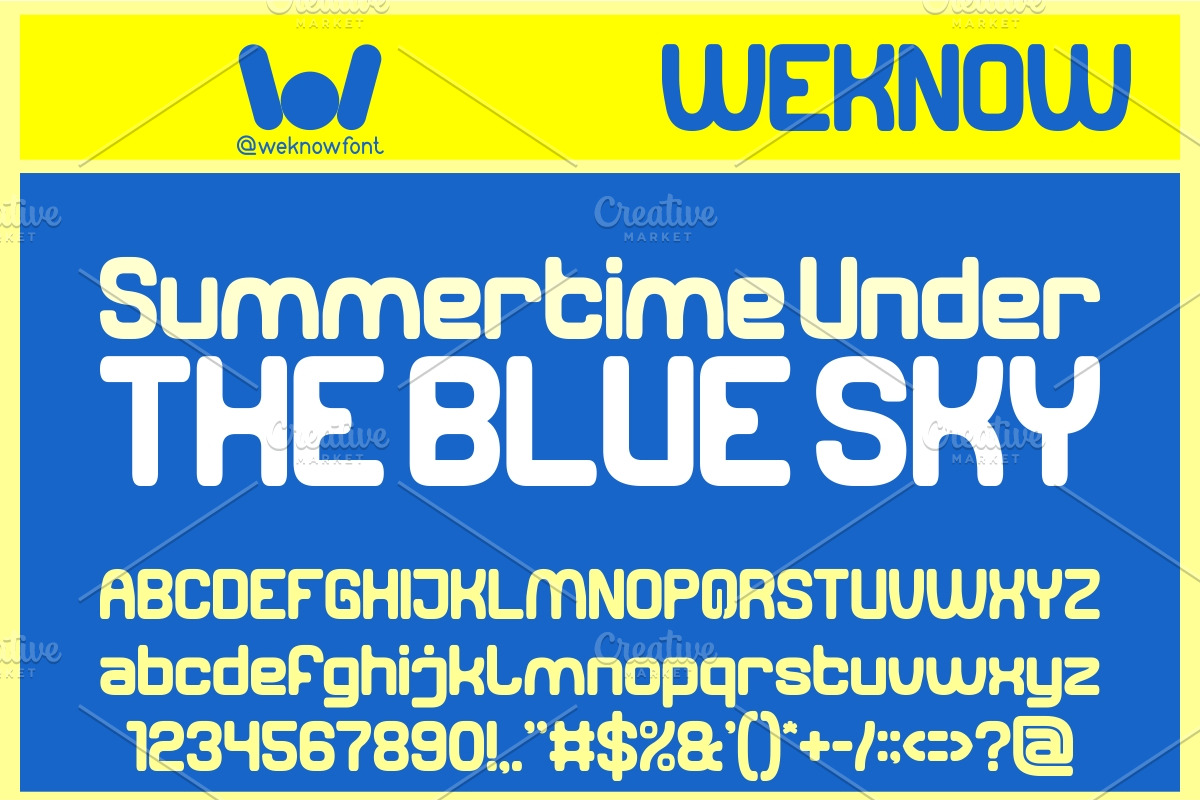 Lemon Squash font, a Font by weknow (Photo 2 of 8)