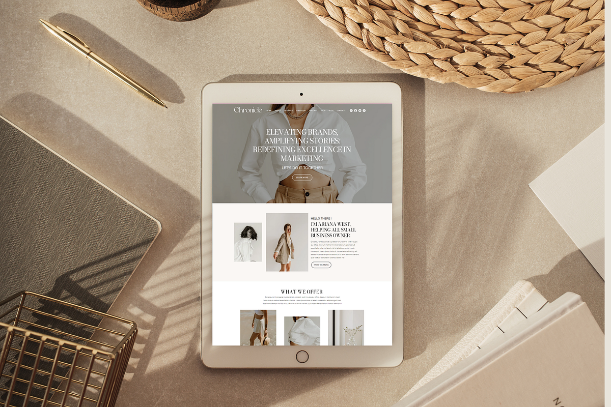 Coaching Wix Website Template, a Wix Template by AdvertFox (Photo 10 of 10)