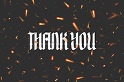 Crashburn | Blackletter Font, a Blackletter Font by yellowline (Thumbnail 7 of 7)