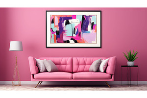 design frame pink background ai, an Arts & Entertainment Photo by pikepicture