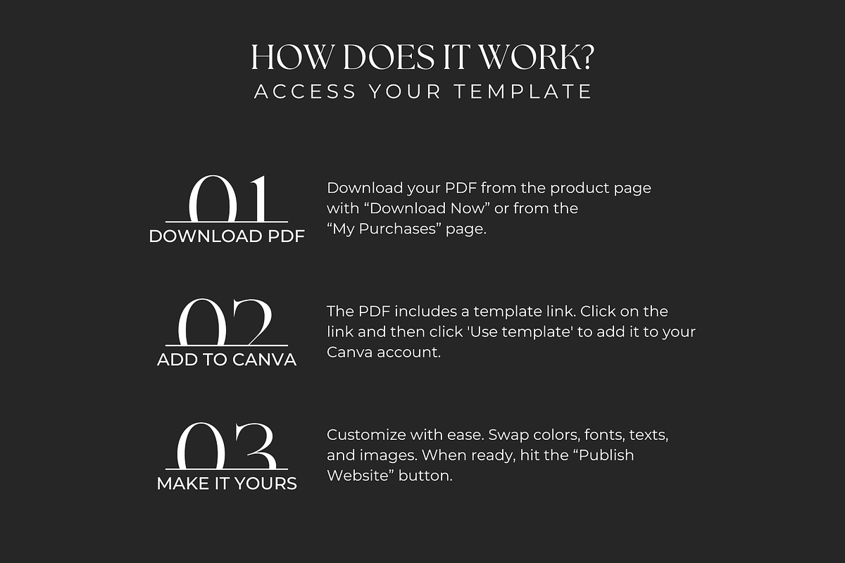 Property Listing Canva Website, an App Template by Meraki Templates (Photo 7 of 8)