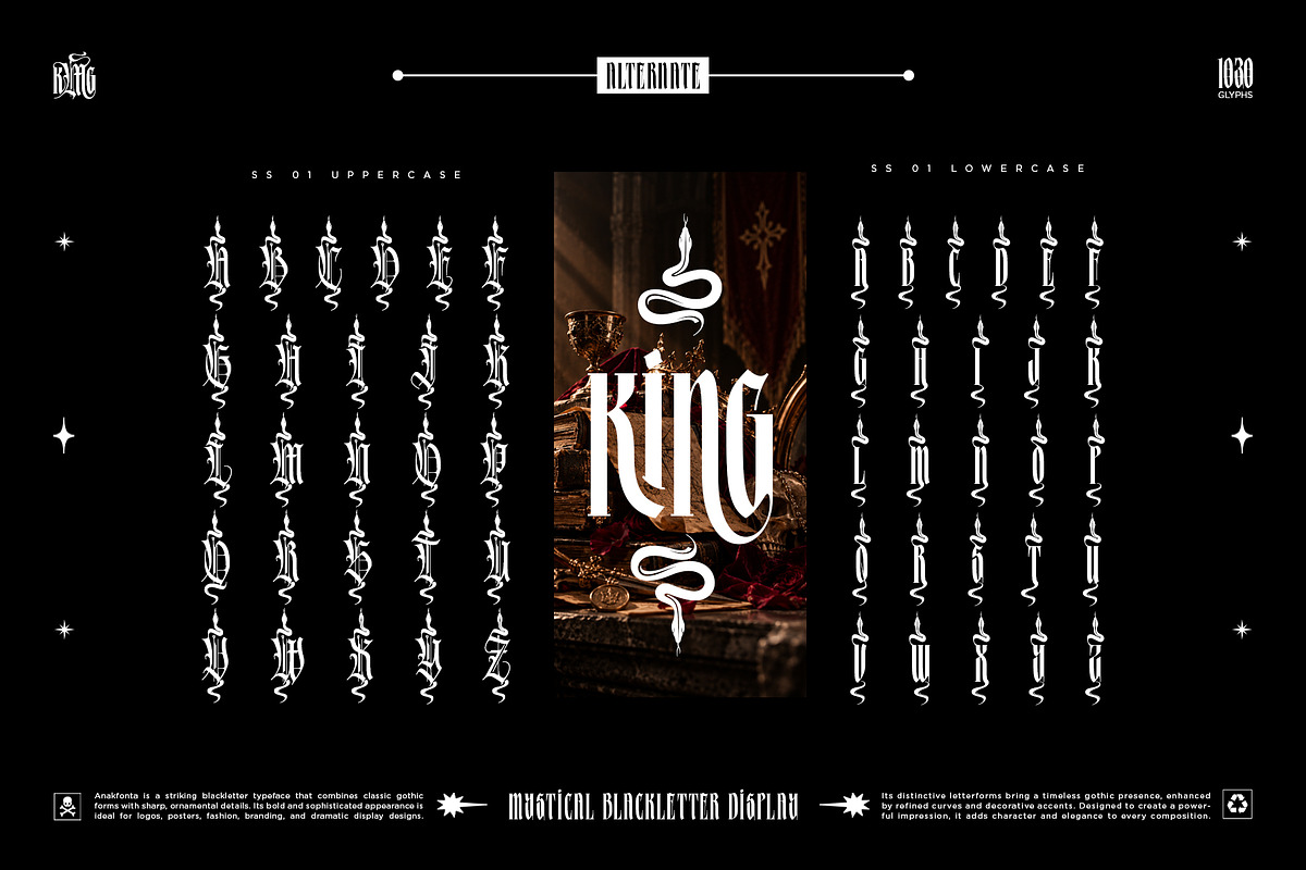 Anakfonta Typeface, a Blackletter Font by alit design (Photo 16 of 20)