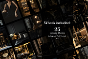 Dark Luxury Photos – Faceless Elegan, a Social Media Template by Ink Gallery (Thumbnail 1 of 6)