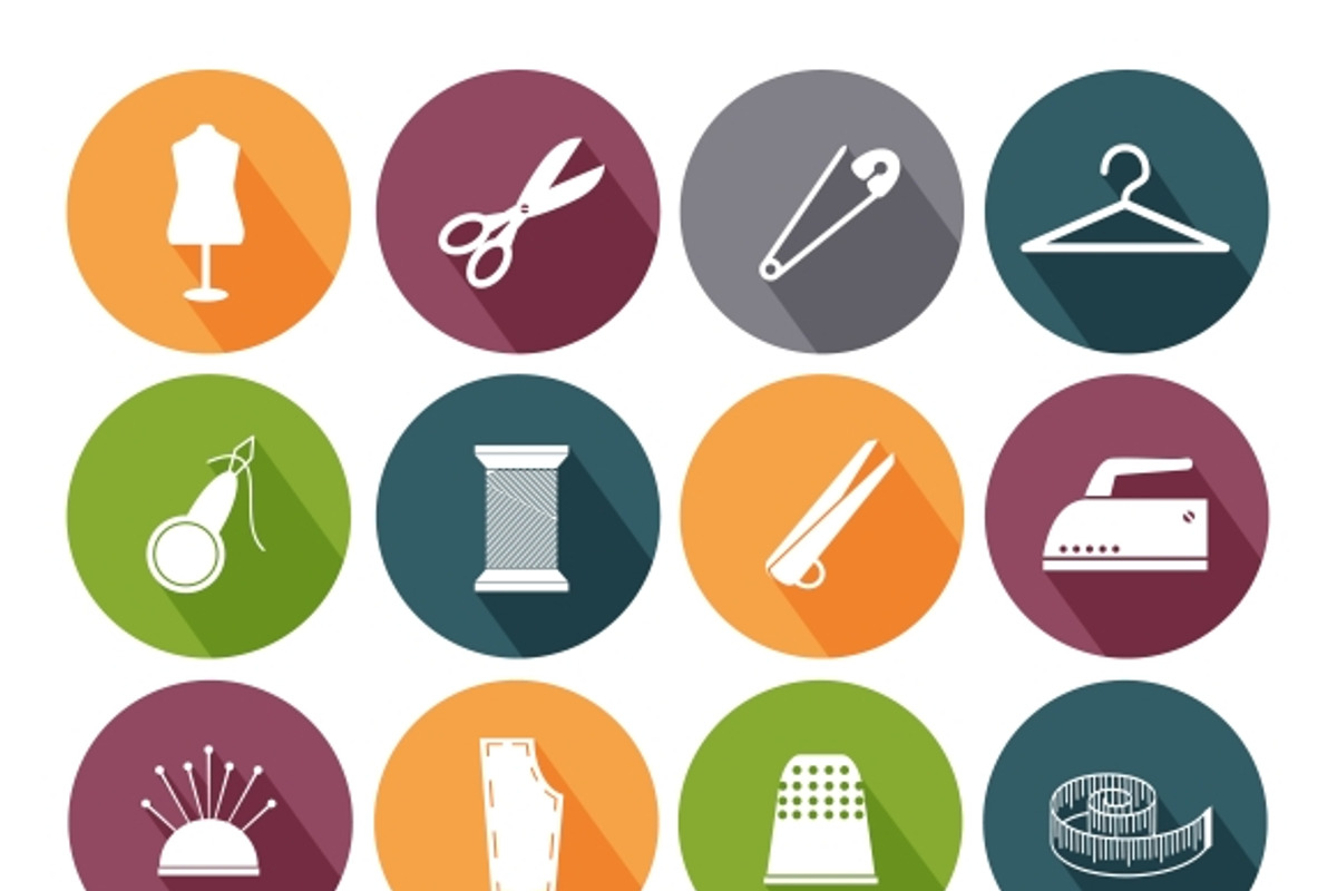 Sewing icons preview 2