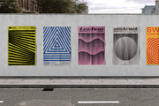 48 SWISS DESIGN VECTOR POSTERS SET, a Texture Graphic by craftlove (Thumbnail 8 of 8)