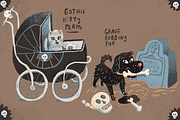 5 Freaky Halloween Illustrations, an Illustration by Stephanie K. Birdsong (Thumbnail 3 of 3)
