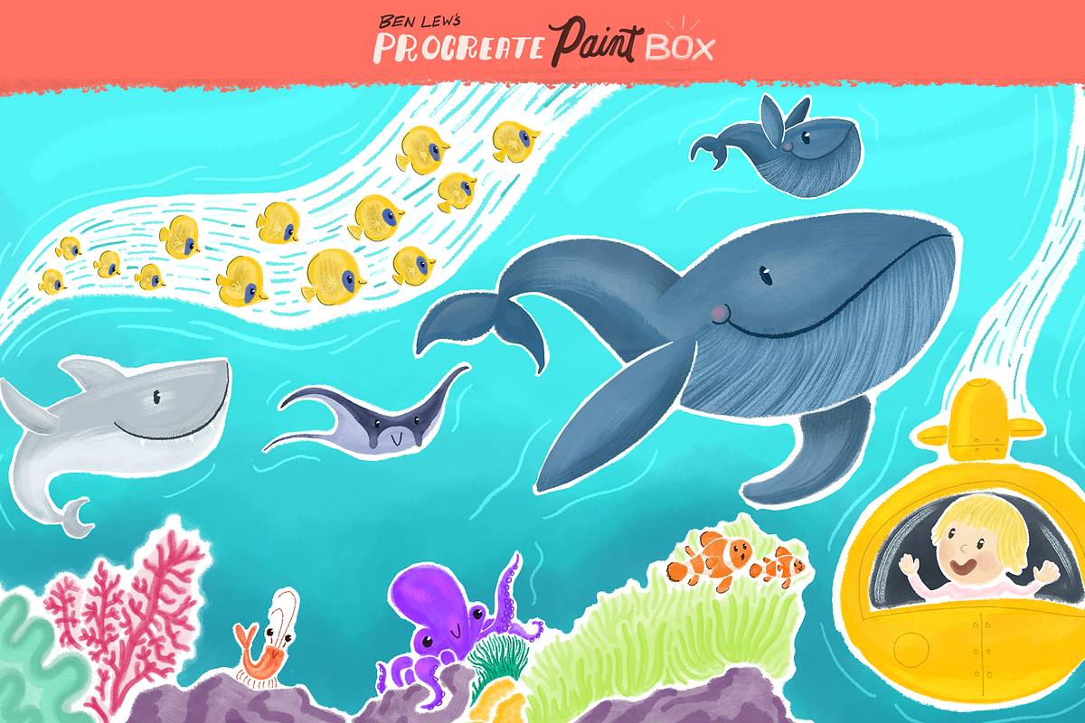 Procreate Paint Box preview 2