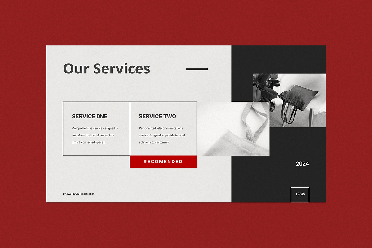 Databridge Pitch Deck - Powerpoint, a Presentation Template by Surotype (Photo 7 of 10)