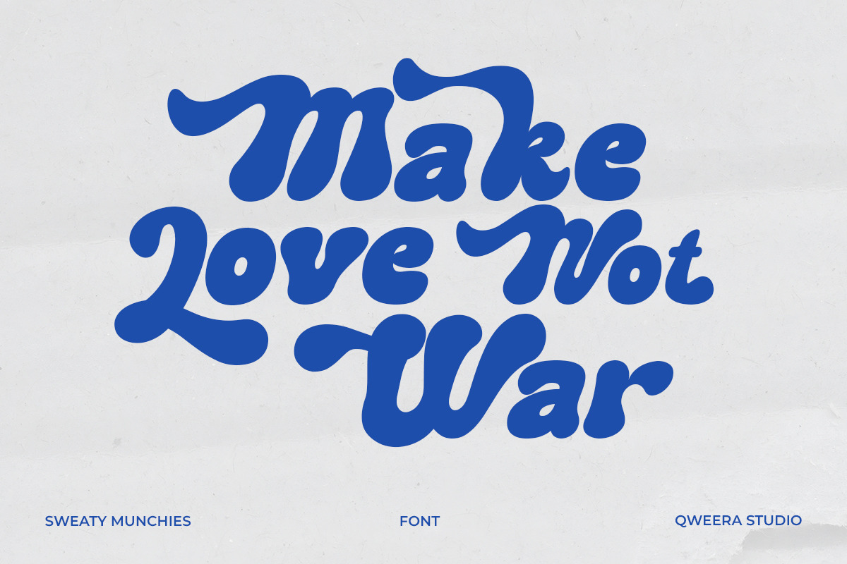 Sweaty Munchies - Bold Display Font, a Serif Font by Qweera Studio (Photo 3 of 12)
