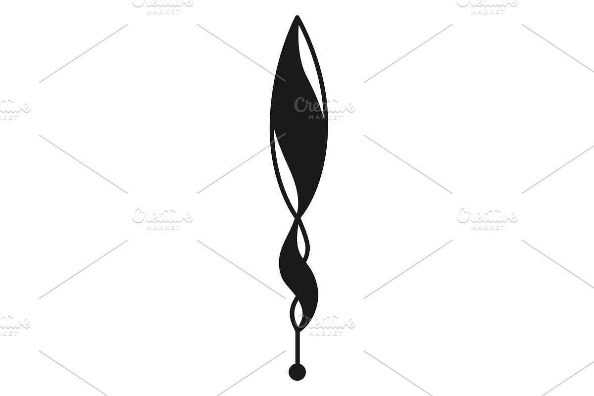 Clock pointer arrow. Black, an Object Illustration by the8monkey