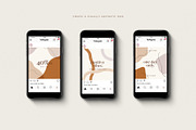 Organic Shapes Brand Pack, a Social Media Template by Galerie Design Studio (Thumbnail 13 of 14)