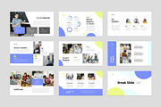 Online Education PowerPoint Template, a Presentation Template by Flat Icons (Thumbnail 3 of 5)