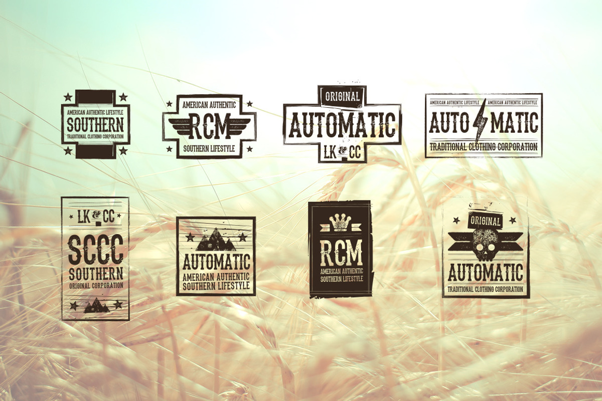 All Vintage Badges Bundle 90% OFF, a Branding & Logo Template by Elegrad Design Agency (Photo 3 of 5)