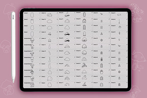 Procreate Build DIY House Mushroom
