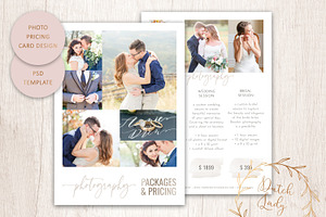 PSD Photo Price Card Template 15