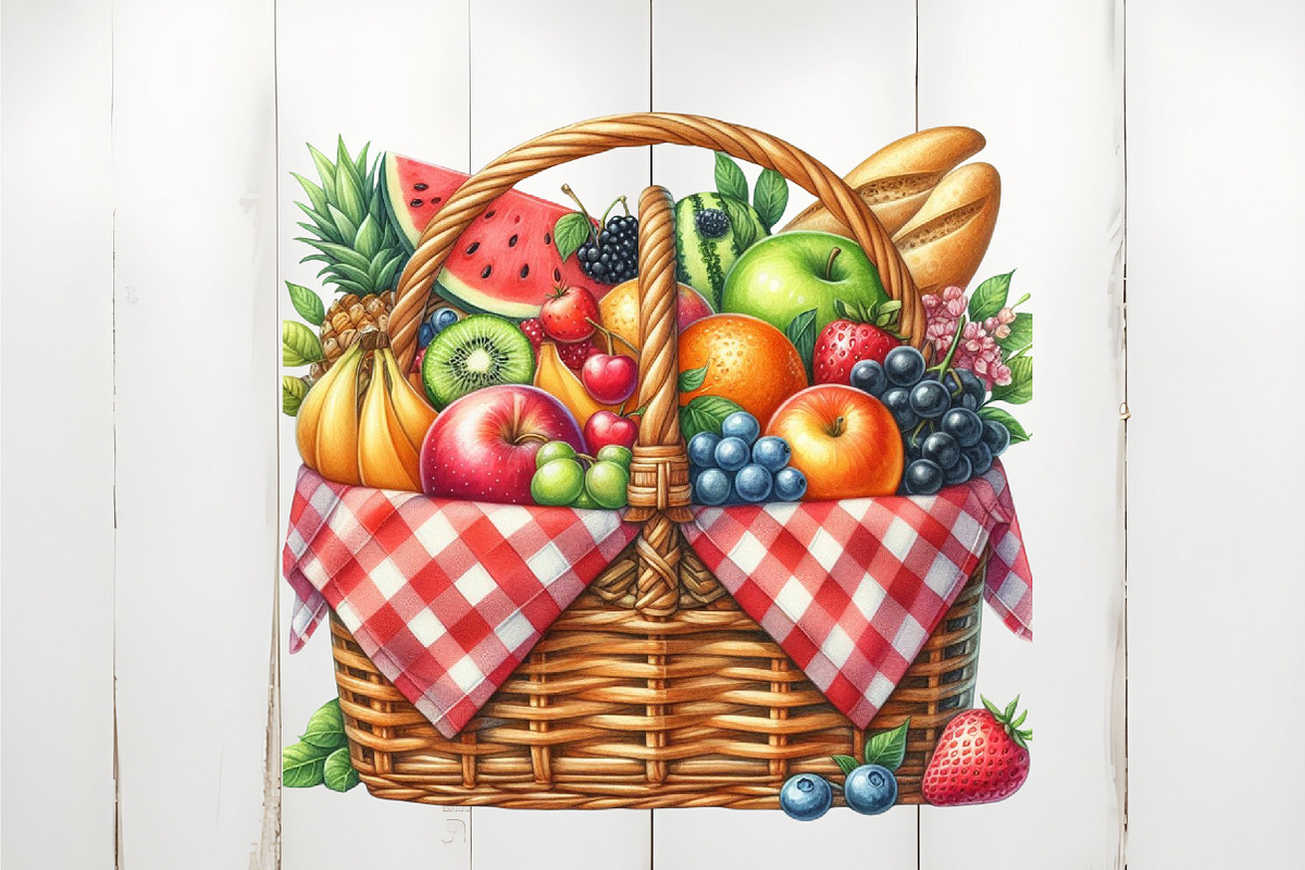 Summer Camping Clipart, an Illustration by Watercolor design (Photo 5 of 5)
