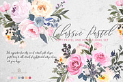 Watercolor Flowers: CLASSIC PASTEL, a Graphic by SmallHouseBigPony (Thumbnail 3 of 18)