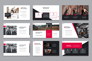 Optimize Modern Powerpoint Template