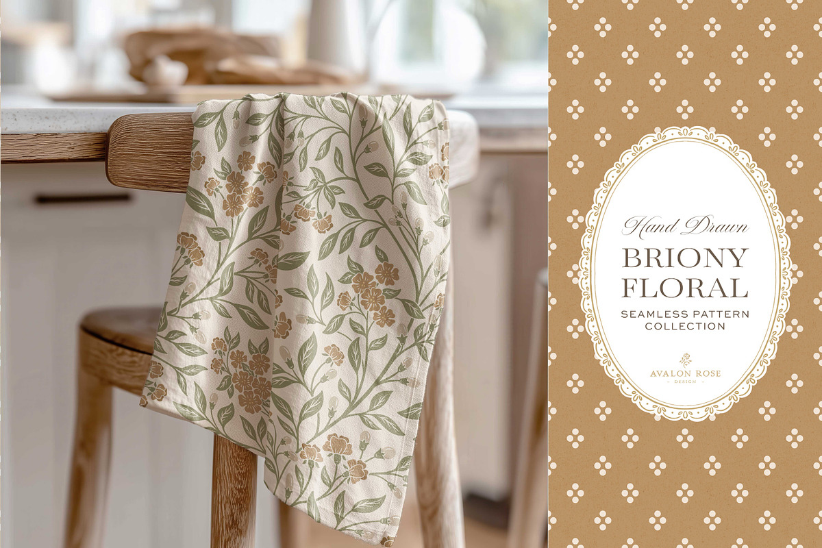 Farmhouse Sage Floral Patterns, a Pattern Graphic by Eclectic Anthology (Photo 5 of 12)