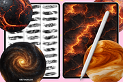 Procreate Galaxy Space brushes, a Brush Add-On by Revabrush (Thumbnail 6 of 7)