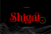 Shigat Serif, a Serif Font by Grontype (Thumbnail 1 of 10)