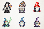 Halloween Cute Gnome Sublimation, an Illustration by RobertsArt (Thumbnail 2 of 7)