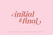 Ten Pounds, A Hand-Drawn Font, a Serif Font by Up Up Creative (Thumbnail 9 of 10)
