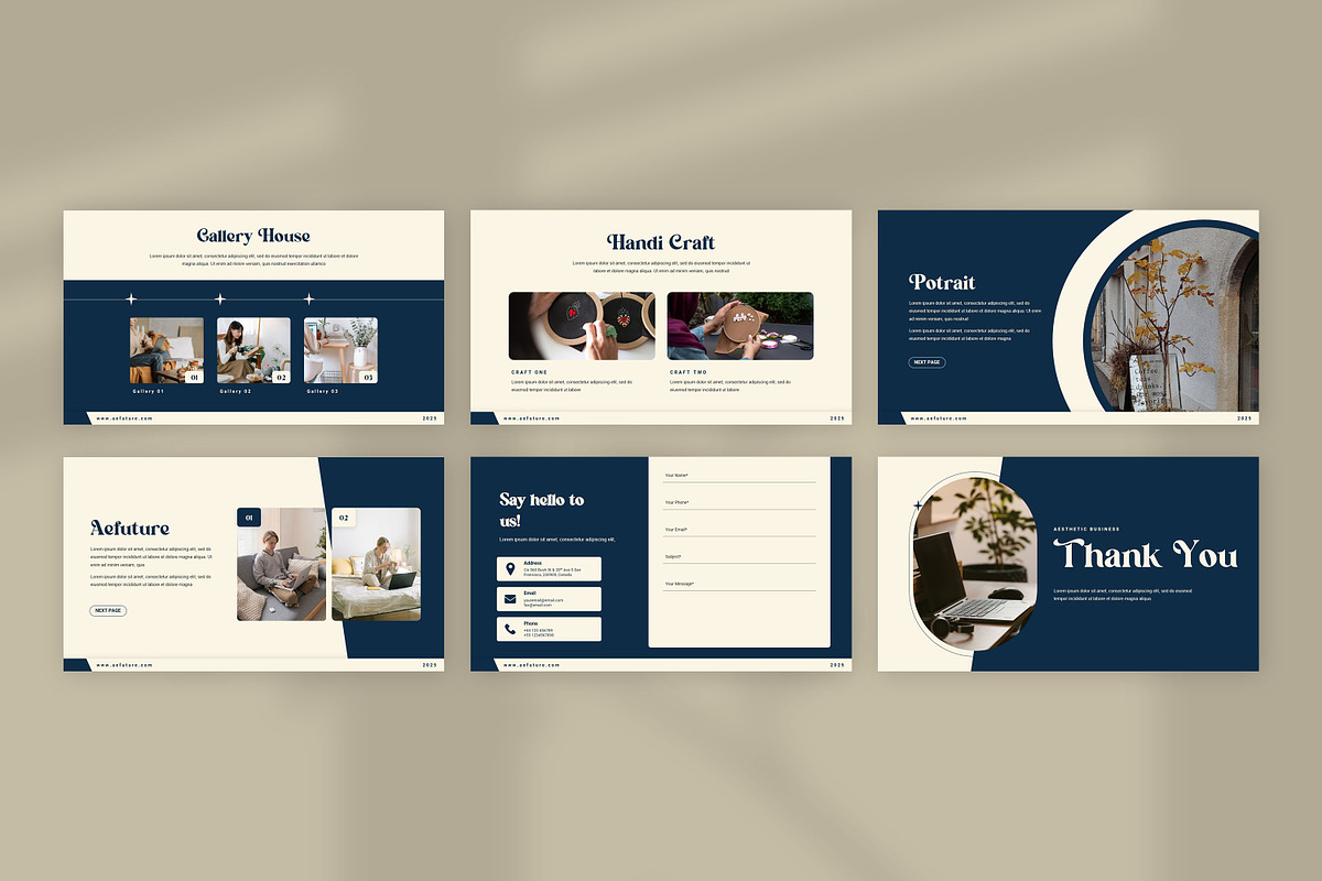 AEFUTURE POWERPOINT TEMPLATE, a Presentation Template by Azruca (Photo 6 of 6)
