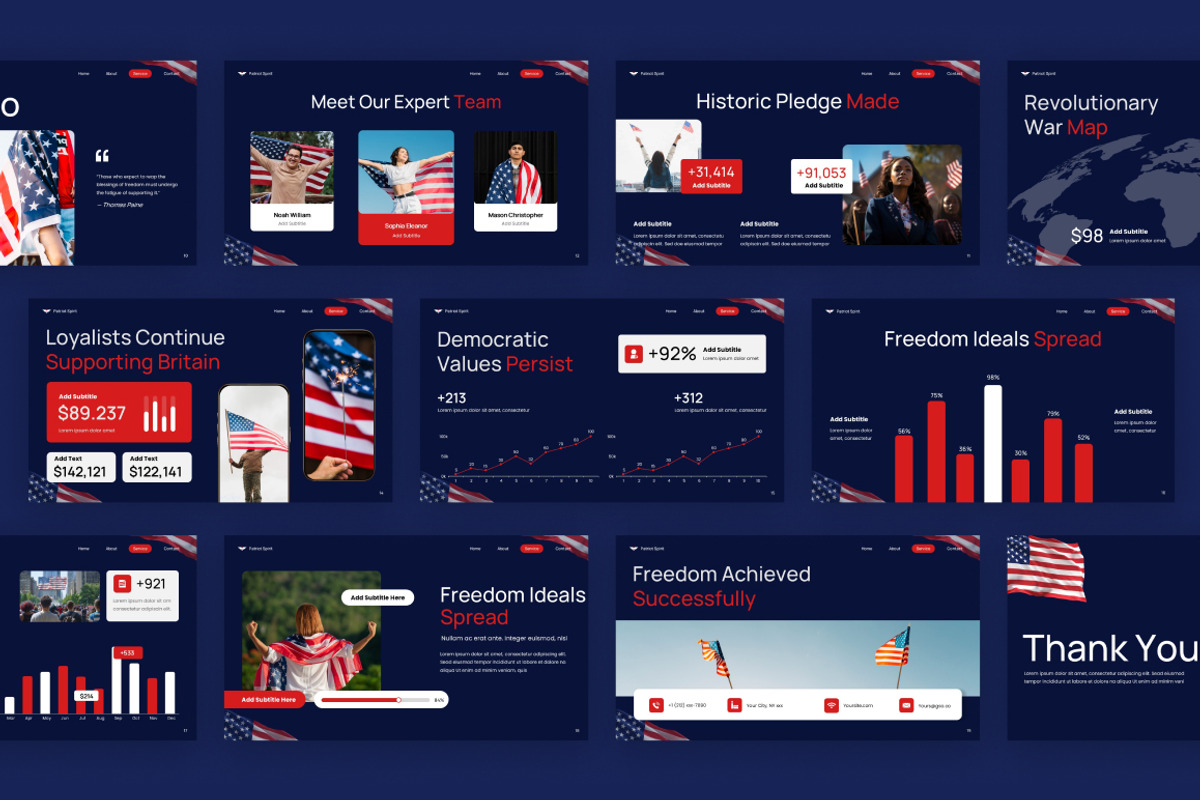 Declaration of Independence, a Presentation Template by Loin Studio (Photo 4 of 4)