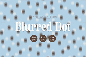 Abstract Blurred Dot Pattern