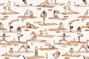 200 Iyengar Yoga Asanas - Yoga Set, a Healthcare Illustration by Franzi draws (Thumbnail 6 of 6)