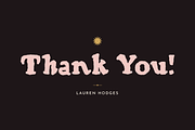 Cheeky Pearls | Flapper Slab Serif, a Slab Serif Font by Lauren Hodges (Thumbnail 12 of 12)