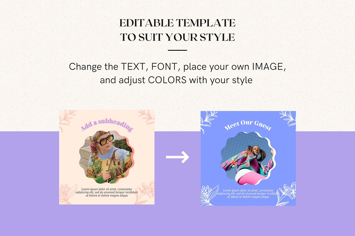 50% OFF Instagram Bundle| Canva, a Social Media Template by DesignbySamVN (Photo 9 of 10)