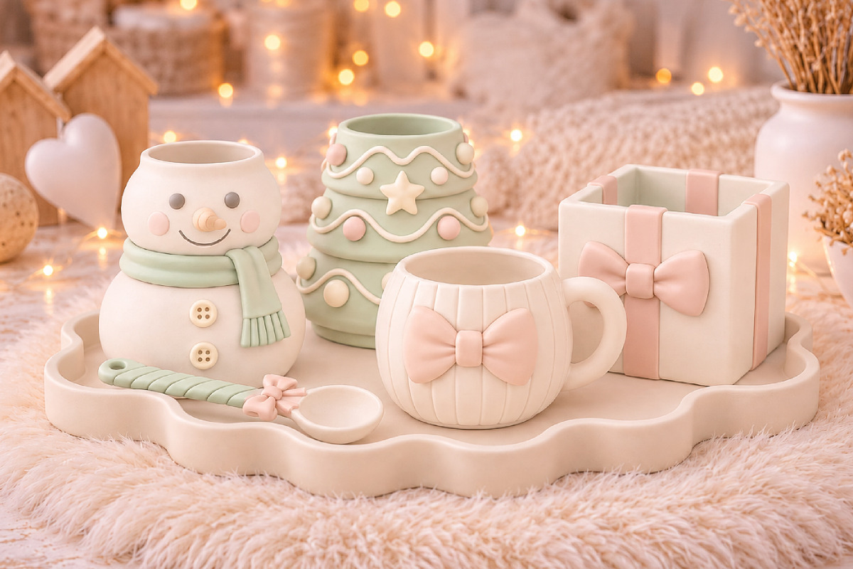 Christmas Decor Set 3D STL, a Furniture 3D Model by Layerology (Photo 1 of 4)