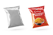 Snack Packaging Mockup, a Product Mockup by Mockupfit (Thumbnail 3 of 9)