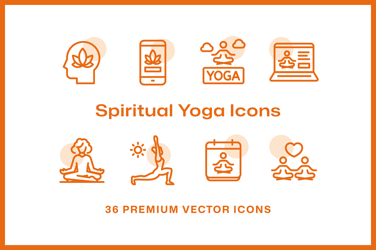 36 Spiritual Yoga Icons, an Icon by Furnace (Photo 2 of 5)