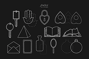 Celestial Magic 2 Logo Branding Art, a Texture Graphic by FEM Creative Studio (Thumbnail 9 of 10)