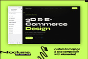 Nocturne — Creative Agency WP Theme, a WordPress Template by Layerform Design Co. (Thumbnail 3 of 3)