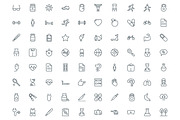 487 Health and Medical Line Icons, an Outline Icon by Vectors Market (Thumbnail 3 of 7)