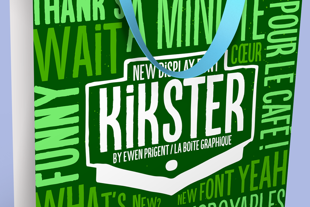 Kikster, a Handwritten Font by La Boite Graphique (Photo 2 of 5)